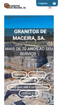 Mobile Screenshot of granitos-maceira.com